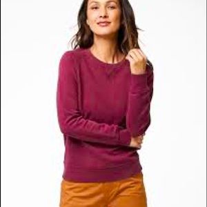 Pact Sweatshirt Sz XL in Cranberry